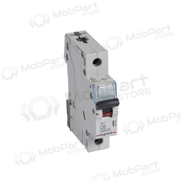 Automatisk bryter MCB RX3 Legrand 403430 - (6A, 1P, 230V, 6kA)