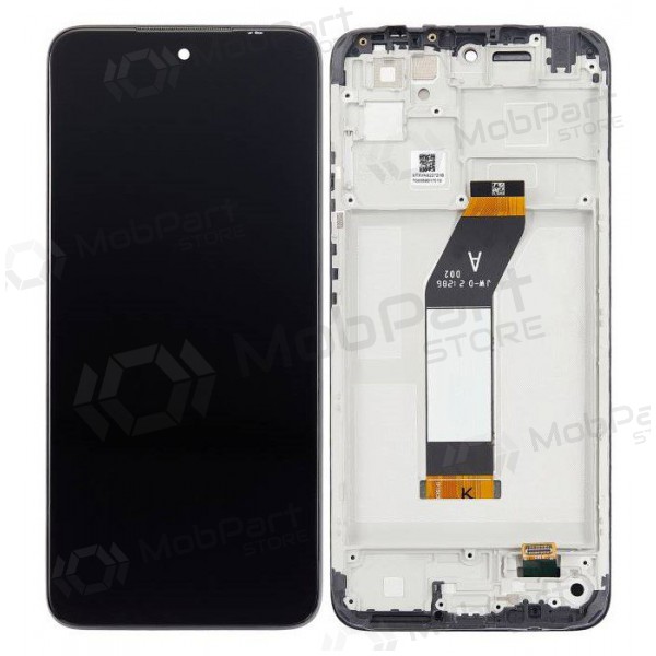 Xiaomi Redmi 10 2022 skjerm (svart) (med ramme) (Premium) Xiaomi Redmi 10 2022 skjerm (svart) (med ramme) (Premium)