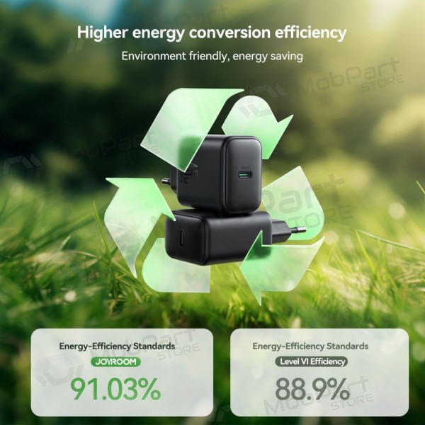 Lader Joyroom JR-TCG13 45W GaN USB-C svart