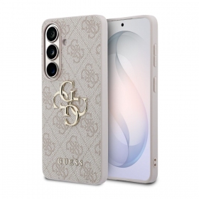 Samsung Galaxy S26 deksel - Guess PU 4G Metal Logo (grå)