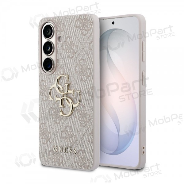 Samsung Galaxy S26 deksel - Guess PU 4G Metal Logo (rosa)
