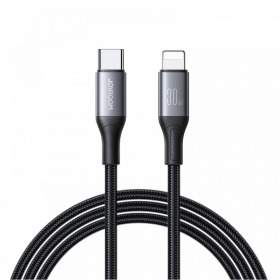USB kabel Joyroom S-A28 USB-C to Lightning 30W 1.0m svart