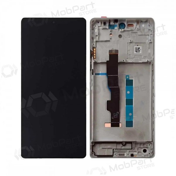 Xiaomi Redmi Note 13 5G skjerm (Arctic White) (med ramme) (original)