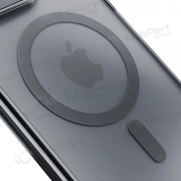 Apple iPhone 17 Pro, 18 Pro deksel - 3mk Frosty MagCase (svart)