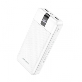 Powerbank Power Bank Borofone BJ20A 5 Output 3 Input 20000mAh hvitt