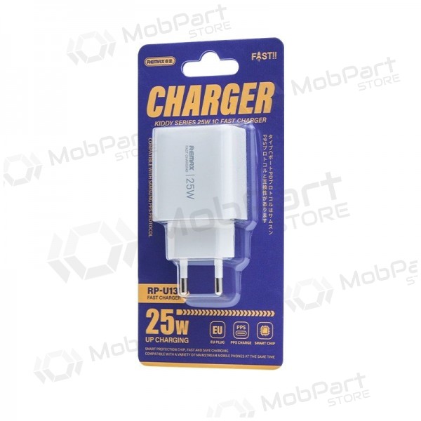 Telefonlader Remax RP-U137 25 W USB-C hvit