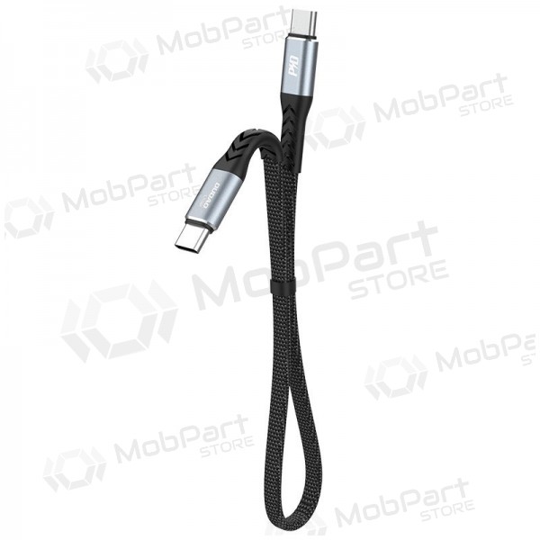 USB-C-kabel Dudao L10C USB-C til USB-C 0,23 m 100 W svart