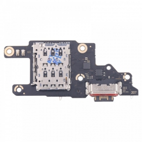 Xiaomi Poco X6 Pro ladekontakt og mikrofon med flex (service pack) (original)