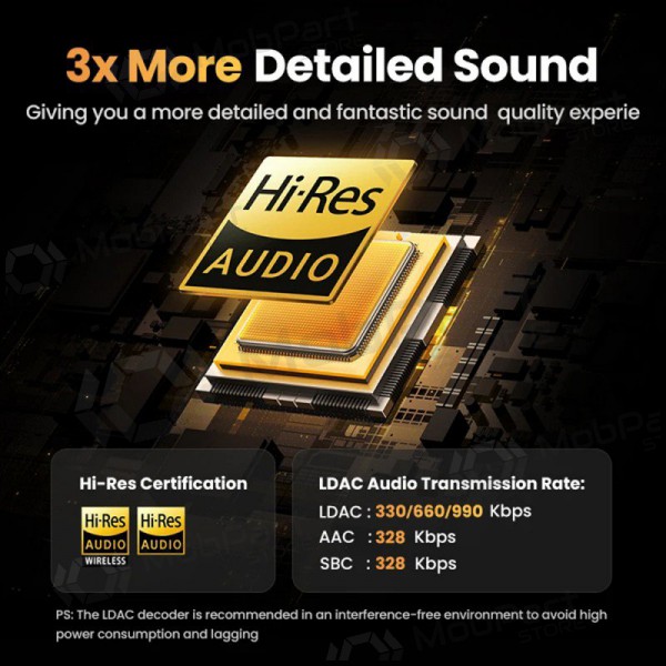 Belaidės ausinės Ugreen HiTune H6 Pro Active Noise-Cancelling Earbuds (35873) Belaidės ausinės Ugreen HiTune H6 Pro Active Noise-Cancelling Earbuds (35873)