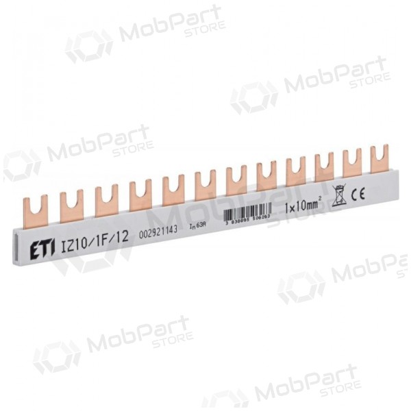 Isolert samleskinne - IZ ETI (1P, 54 mod.)