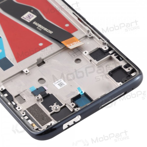 Huawei P Smart Z / Y9 Prime 2019 skjerm (svart) (med ramme) (Premium)