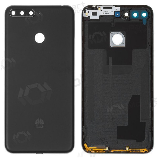 Huawei Y6 Prime 2018 / Honor 7C (AUM-L41) bakside (svart)