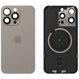 Apple iPhone 15 Pro Max bakdeksel (grå) (Premium)