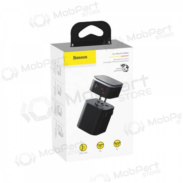 Lader Baseus Removable 2in1 PPS Quick Charger TZPPS-01 (svart)