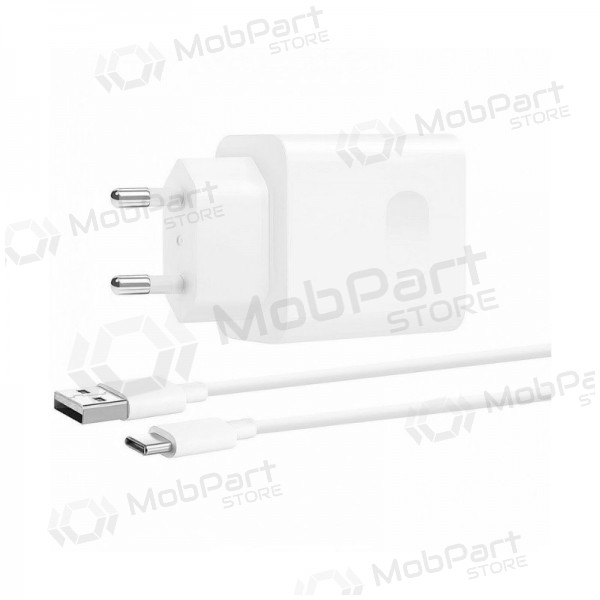 Lader original Huawei CP404B SuperCharge 22.5W + kabel Type-C 1m i pakken hvit