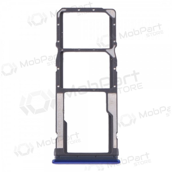 Xiaomi Redmi Note 8 / Redmi Note 8 2021 SIM kortholder blå (Neptune Blue)