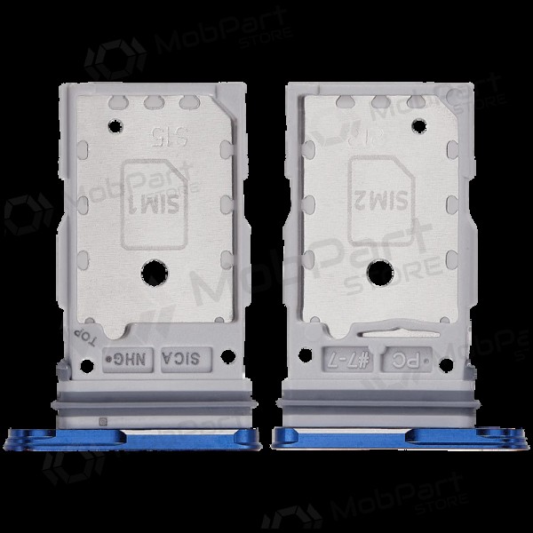 Samsung Galaxy S25, S25+ Dual SIM kortholder (mørkeblå) (original)