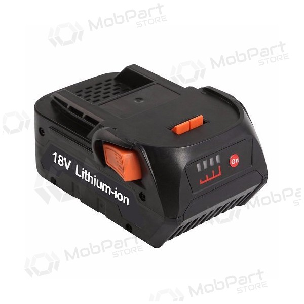 Batteri AEG / RIDGID R840083 18V verktøy 4Ah Li-ion med ladeindikator (erstatning)