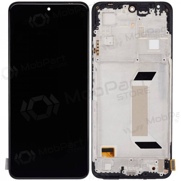 Xiaomi Redmi Note 12 5G, Poco X5 5G skjerm (svart) (med ramme) (original)