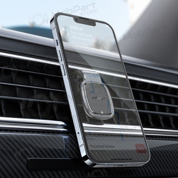 Mobilholder Acefast D16, tvirtinamas ant ventiliacijos grotelių, magnetinis