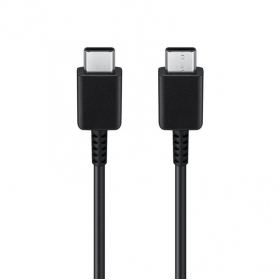 USB kabel original Samsung EP-DA705BBE 25W 3A Type-C-Type-C 1.0m svart