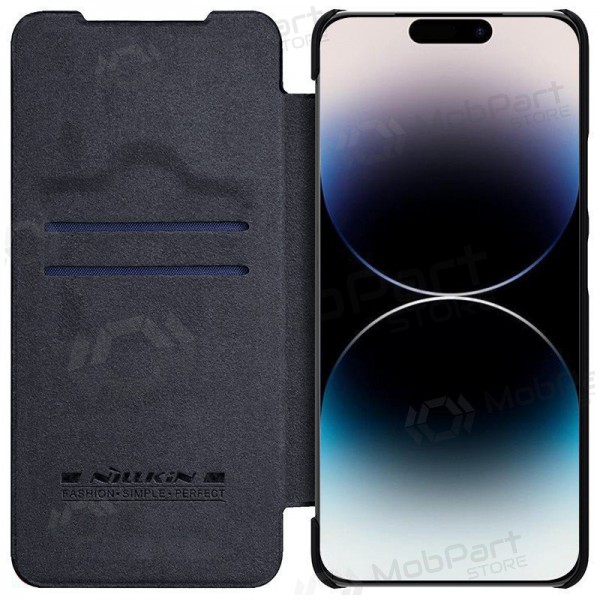 Samsung Galaxy S22 Plus deksel „Nillkin Leather“ (svart) Samsung Galaxy S22 Plus deksel „Nillkin Leather“ (svart)