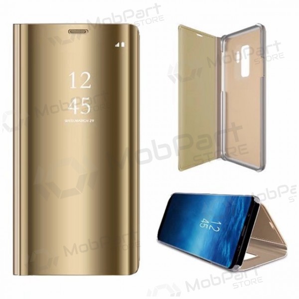 Apple iPhone XS Max deksel - Clear View Stand Cover (gull)