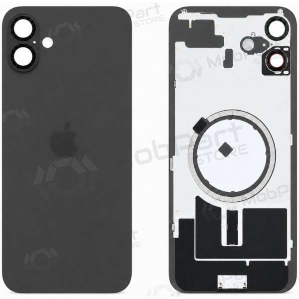 Apple iPhone 16 Plus bakdeksel (svart) - Premium
