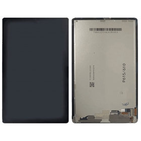 Ekranas Samsung P620/P625 Tab S6 Lite 2024med lietimui jautriu stikliuku Black ORG