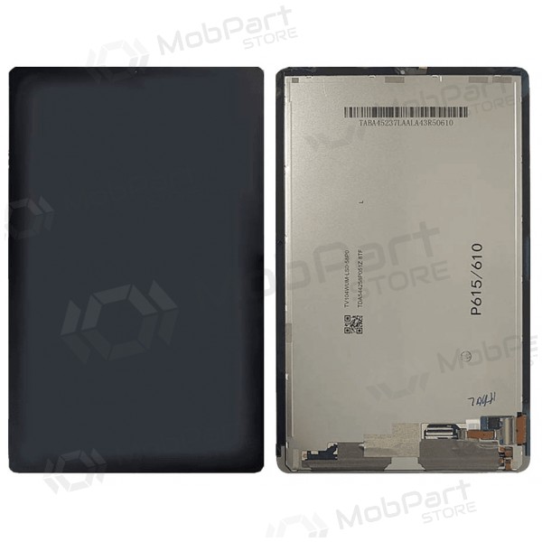 Ekranas Samsung P620/P625 Tab S6 Lite 2024med lietimui jautriu stikliuku Black ORG