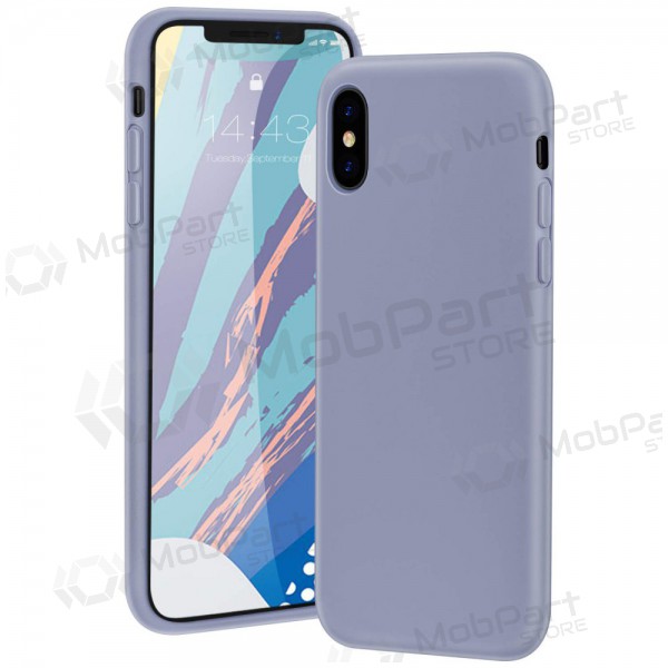 Apple iPhone 11 Pro deksel - Liquid Silicone 2.0mm (lavendelgrå)