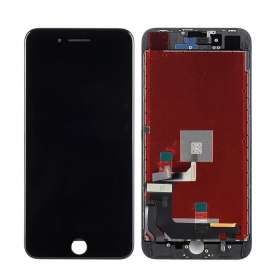Apple iPhone 8 Plus skjerm (svart) (Premium)