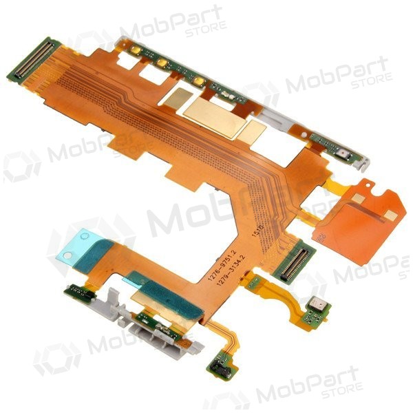 Sony Xperia Z2 D6502 / D6503 / D6543 knapper flex kabel-kontakt