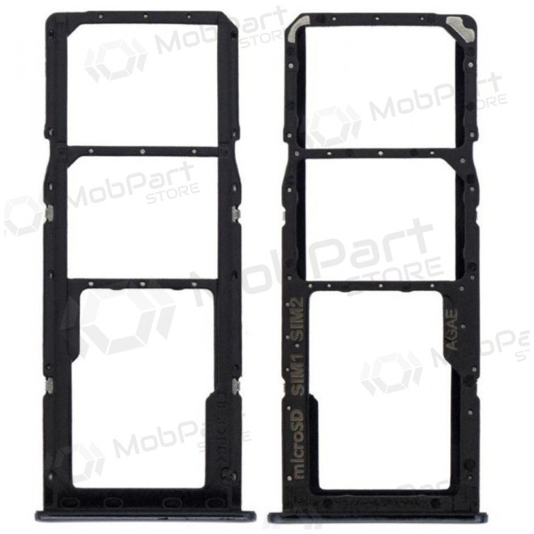 Samsung A715 Galaxy A71 2020 SIM kortholder (svart) (service pack) (original)
