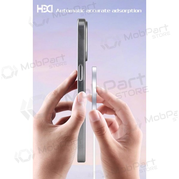 Deksel / etui HDD Electro MagSafe Case Apple iPhone 17 Pro Max grå