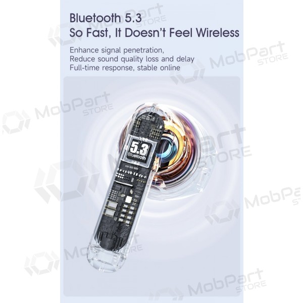 Trådløse hodetelefoner med mikrofon Dudao U8 Bluetooth hvit
