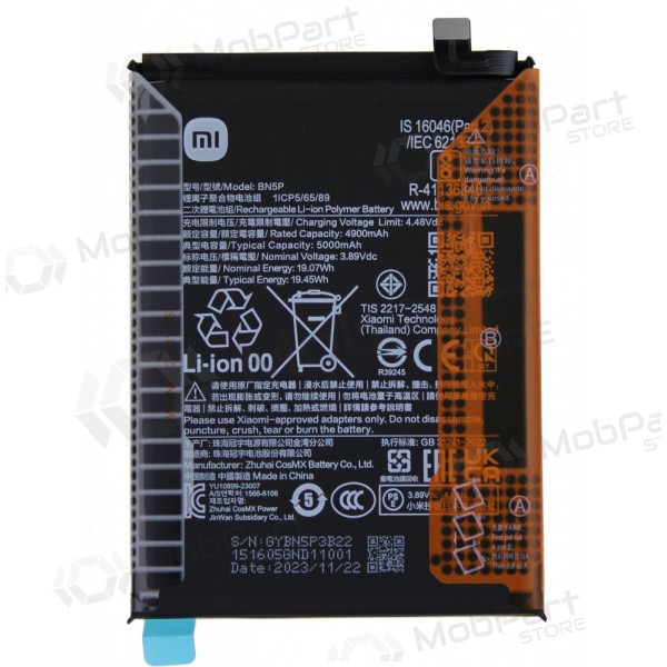 Xiaomi Redmi Note 13 4G / 5G batteri (BN5P) (original)