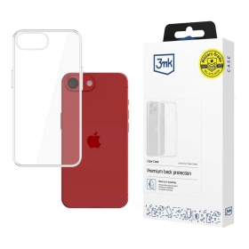 Apple iPhone 16e, 17e deksel - 3MK Clear Case (gjennomsiktig)