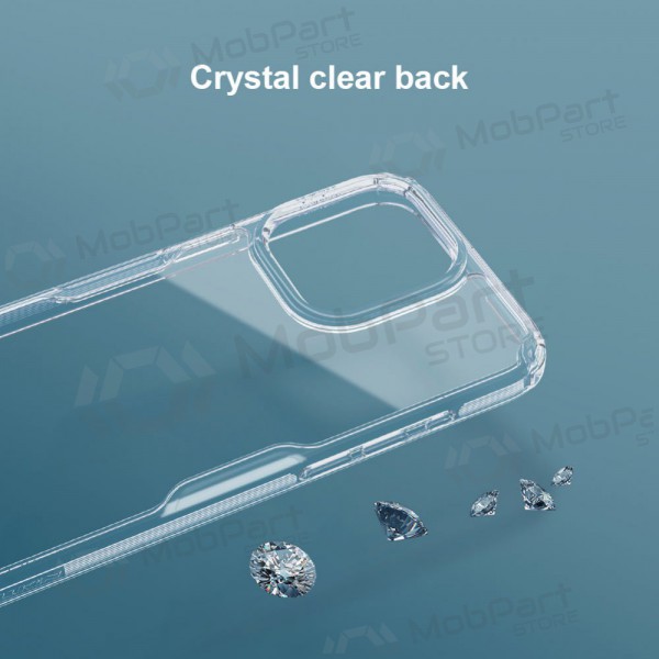Apple iPhone 15 Pro deksel „Nillkin Nature Pro“ (hvit)