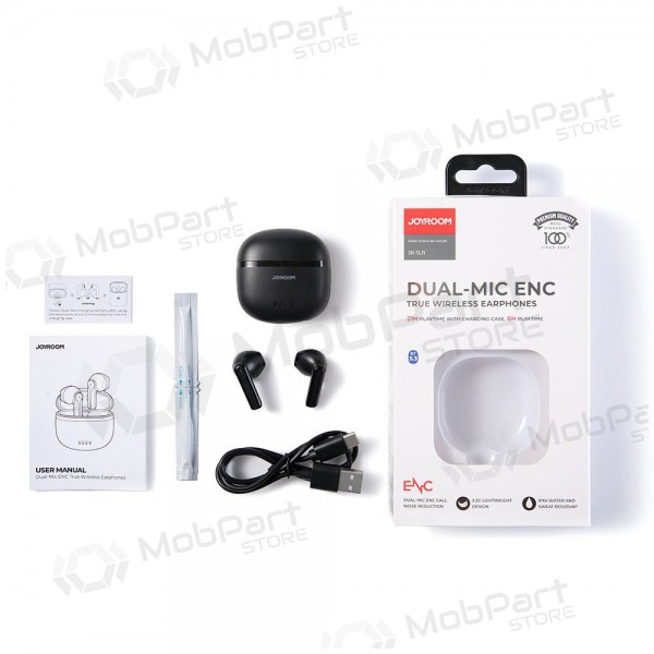 Trådløs hodetelefoner / headset Joyroom TWS JR-TL11 ENC (svart)