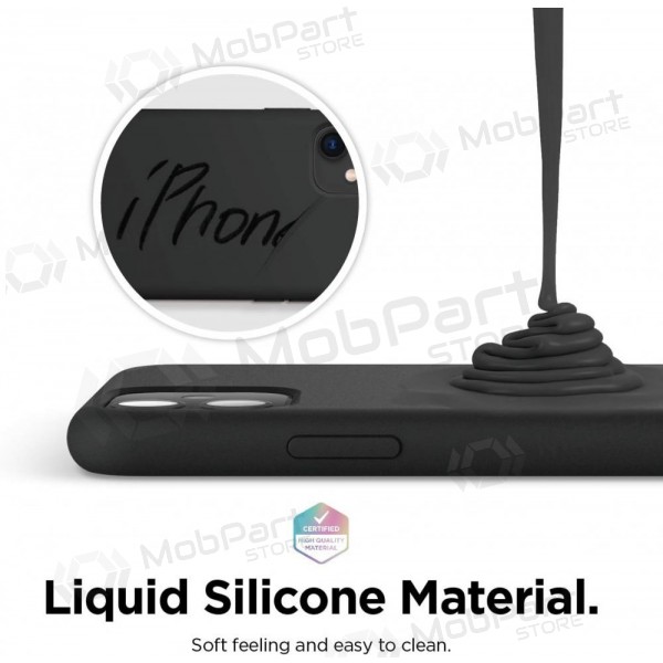 Xiaomi Redmi A7 4G deksel - Liquid Silicone - 1.5mm svart