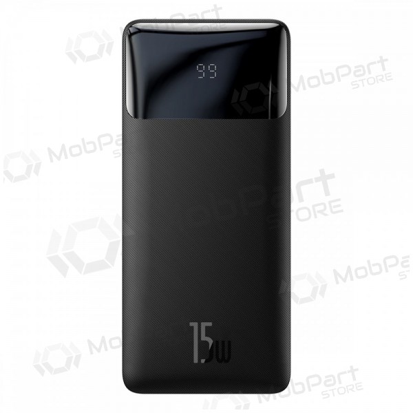 Powerbank Power Bank Baseus Bipow Type-C PD+2xQuick Charge 3.0 15W 10000mAh svart PPBD050001 Powerbank Power Bank Baseus Bipow Type-C PD+2xQuick Charge 3.0 15W 10000mAh svart PPBD050001