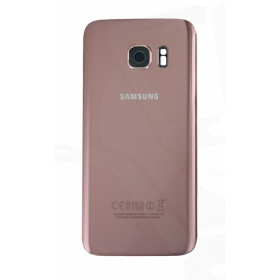 Samsung G930F Galaxy S7 bakside rosa (rose pink) (brukt grade B, original)