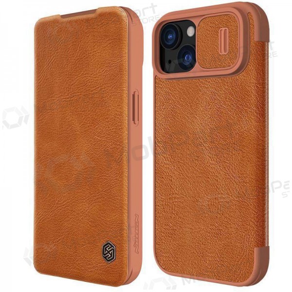 Apple iPhone 14 deksel - Nillkin Leather (brun)