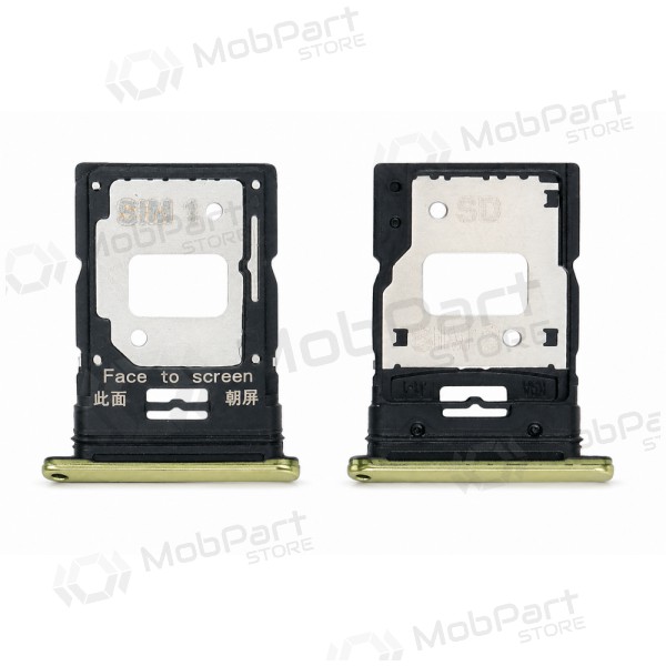Xiaomi Mi 11 Lite 4G / 5G / 5G NE 2021 SIM-kortholder (gul)