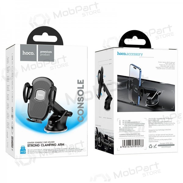 Mobilholder Hoco H9 (dashboard) svart
