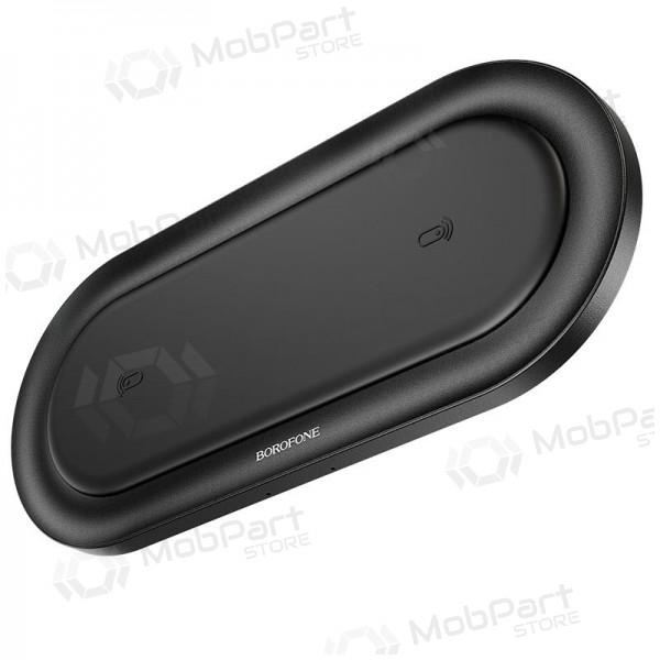 Lader trådløs Borofone BQ7 Prominent Dual (10W) (svart)
