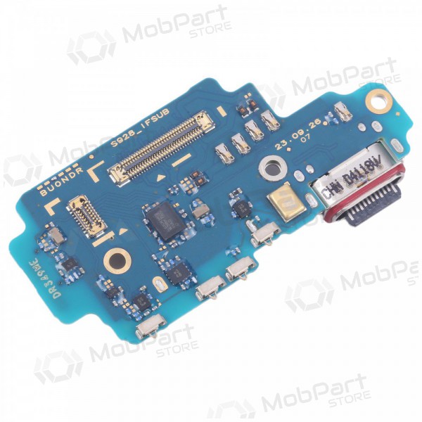 Samsung S928 Galaxy S24 Ultra ladekontakt og mikrofon med flex (service pack) (original) Samsung S928 Galaxy S24 Ultra ladekontakt og mikrofon med flex (service pack) (original)