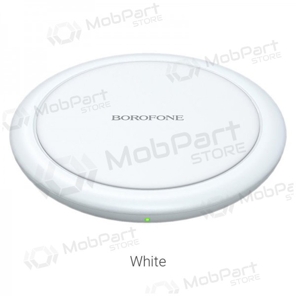 Lader trådløs Borofone BQ6 QC3.0 (15W) (hvit)
