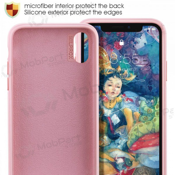 Apple iPhone 11 deksel - Liquid Silicone 1.5mm (rosa)
